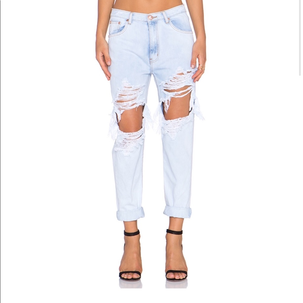 One Teaspoon Awesome Baggies - Anarchy